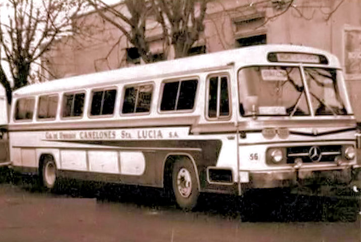 Unidad de la empresa hoy desaparecida, Canelones Santa Lucía.